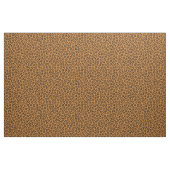 Trendy Leopard Animal Print Black Orange Stoff (Yard (91,4 cm))