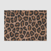 Trendy Leopard Cheetah Animal Print Muster Seidenpapier (Vorderseite)