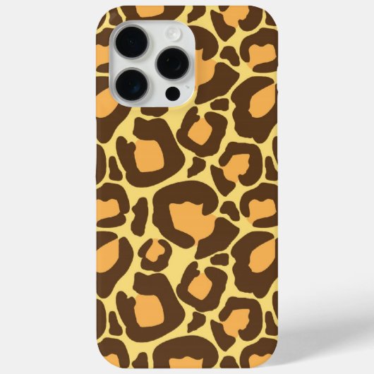 Trendy Leopard Print Case-Mate iPhone Hülle (Rückseite)
