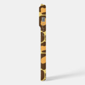 Trendy Leopard Print iPhone Hülle (Linke Seite)