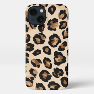 Trendy Leopard Print Slim Phone Case iPhone 13 Hülle