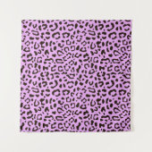 Trendy leopard Printkunst Wandteppich (Vorderseite (Horizontal))