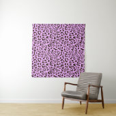 Trendy leopard Printkunst Wandteppich (Beispiel)