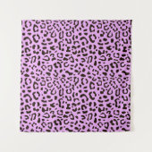 Trendy leopard Printkunst Wandteppich (Vorderseite)