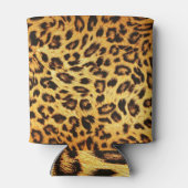 Trendy Leopard: Skin Design Pattern. Dosenkühler (Rückseite)