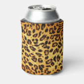 Trendy Leopard: Skin Design Pattern. Dosenkühler (Kanne Rückseite)