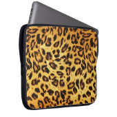 Trendy Leopard: Skin Design Pattern. Laptopschutzhülle (Vorne Rechts)