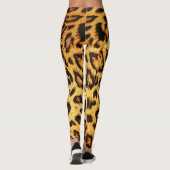 Trendy Leopard: Skin Design Pattern. Leggings (Rückseite)