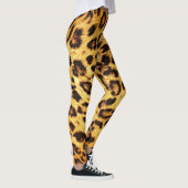 Trendy Leopard: Skin Design Pattern. Leggings (Rechts)