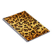 Trendy Leopard: Skin Design Pattern. Notizblock (Rechte Seite)