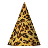 Trendy Leopard: Skin Design Pattern. Partyhütchen (Links)