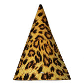 Trendy Leopard: Skin Design Pattern. Partyhütchen (Rechts)