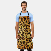 Trendy Leopard: Skin Design Pattern. Schürze (Getragen)