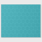 Trendy Liebe Ausgereifte Monogram Gift Wrap Geschenkpapier (Flach)