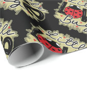 Trendy Liebe Bug Valentinstag Geschenkpapier (Rolleneckpunkt)