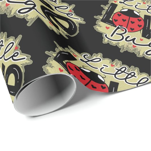 Trendy Liebe Bug Valentinstag Geschenkpapier (Rolleneckpunkt)