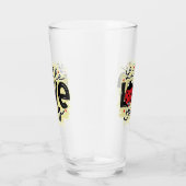 Trendy Liebe Bug Valentinstag Glas (Rechts)