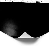 TRENDY LIEBE DOG PAW POSTER (Ecke)
