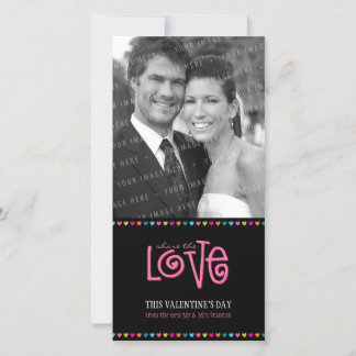 TRENDY LIEBE FOTOKARTE:: LOVELETTERS 2P FEIERTAGSKARTE