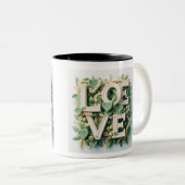Trendy Liebe Tasse/Kaffee Tasse (VorderseiteRechts)