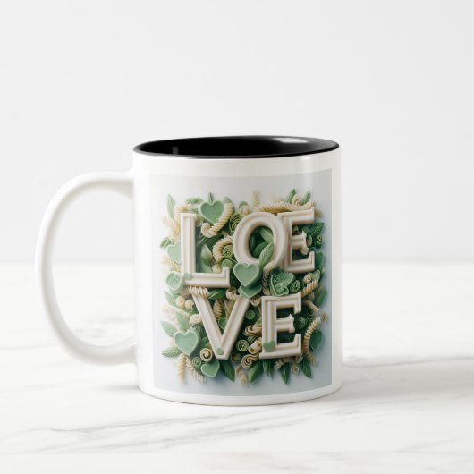 Trendy Liebe Tasse/Kaffee Tasse (Links)