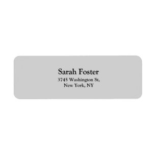 Trendy Light Gray Schlicht Elegante Moderne Legibl