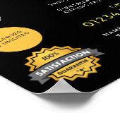 Trendy Lightbulb, Elektrische Werbung Poster (Ecke)