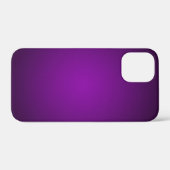 Trendy Lila-Black Grainy Vignette Case-Mate iPhone Hülle (Rückseite (Horizontal))