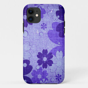 Trendy Lila Blume Vintag Case-Mate iPhone Hülle