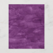 Trendy Lila Dog Grooming Flyer - personalisierbar (Hinten)