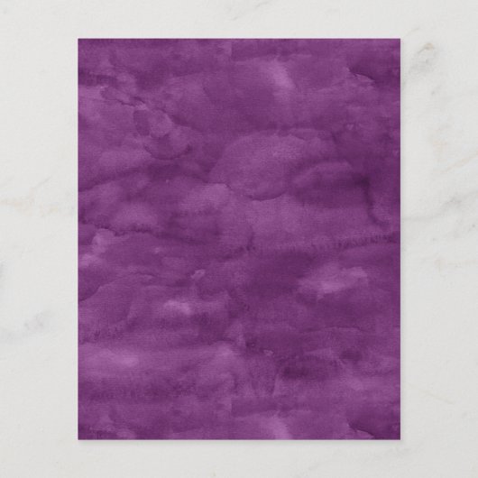 Trendy Lila Dog Grooming Flyer - personalisierbar (Hinten)