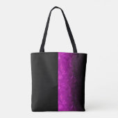 Trendy lila Haarsalon-Taschentasche Tasche (Rückseite)