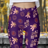 Trendy Lila Pattern Leggings