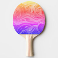Trendy Lila Red Yellow Abstrakt