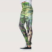 Trendy Lily Pad Camouflage Look Leggings (Links)