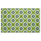Trendy Lime Green White & Black Geometric Muster Stoff (Fat Quarter (45,7 x 55,9 cm))