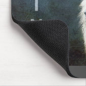 Trendy Lion Head Pop Art Picture The King Template Mousepad (Ecke)