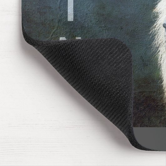 Trendy Lion Head Pop Art Picture The King Template Mousepad (Ecke)