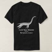 Trendy Loch Ness Monster Nessie Cryptozoology T-Sh T-Shirt (Design vorne)