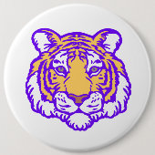 Trendy Louisiana Tigers Football Button - Gameday (Vorderseite)