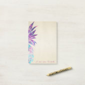 Trendy Lovely Stilvoll , Ananas Post-it Klebezettel (Auf Schreibtisch)