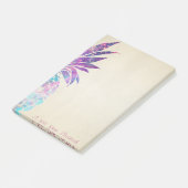 Trendy Lovely Stilvoll , Ananas Post-it Klebezettel (angewinkelt)