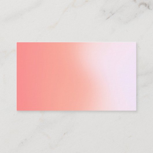 Trendy Loyalty Card Visitenkarte (Rückseite)