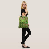 Trendy Lucky Clover / St Patricks Tasche (Am Model)