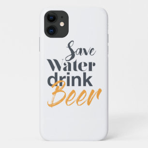 Trendy, lustig, urbanes Design Gerettet Water Drin Case-Mate iPhone Hülle