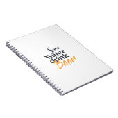 Trendy, lustig, urbanes Design Gerettet Water Drin Notizblock (Rechte Seite)