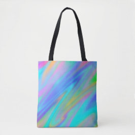 Trendy luxuriöse grün blaue lila Imitate holografi Tasche