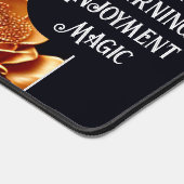 Trendy Luxury Boho Gold Rose Collection Schreibtischunterlage (Ecke)