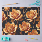 Trendy Luxury Boho Gold Rose Collection Seidenpapier (Basteln)