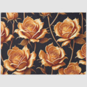 Trendy Luxury Boho Gold Rose Collection Seidenpapier (Vorderseite)